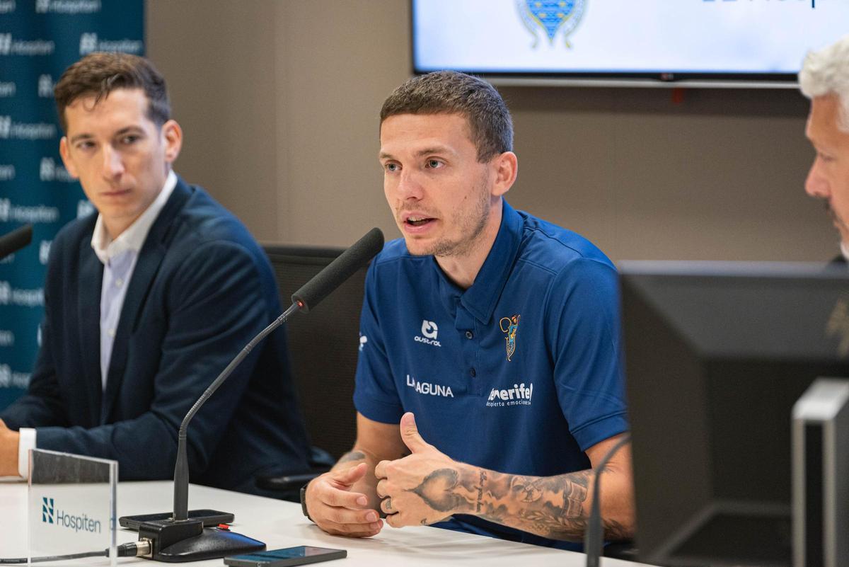 La Laguna Tenerife presenta al jugador Kyle Guy La Laguna Tenerife presenta al jugador Kyle Guy