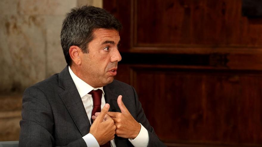Carlos Mazón apuesta por revalencianizar los criterios lingüísticos de la Generalitat
