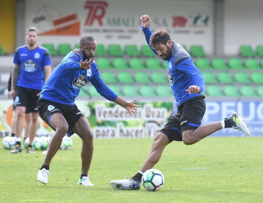 Entrenamiento del Deportivo en Vilalba 8 de agosto