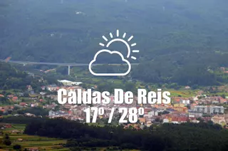 El tiempo en Caldas de Reis: previsión meteorológica para hoy, jueves 17 de julio