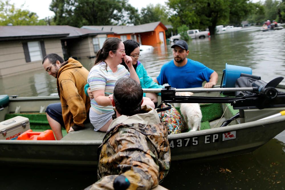 La tormenta tropical Harvey asola Texas