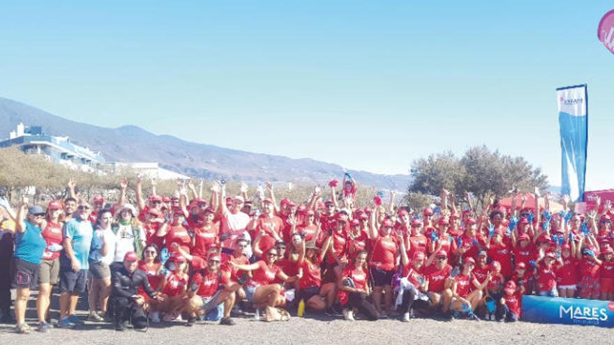 169 voluntarios recogen 653 kilos de residuos, en la Playa de El Socorro en Güímar