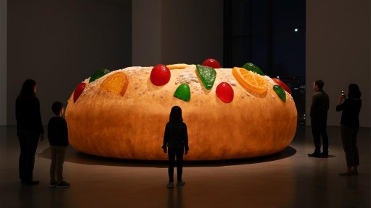 Instalación 'Al voltant' en el DHub