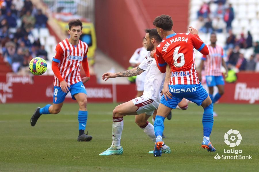 EN IMÁGENES: Así fue el encuentro entre el Sporting y el Albacete