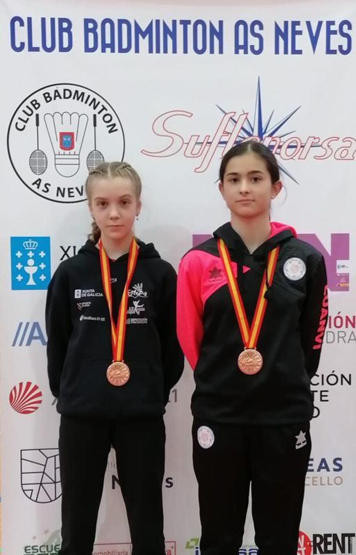 Iziar Barcala y Paula Yebra