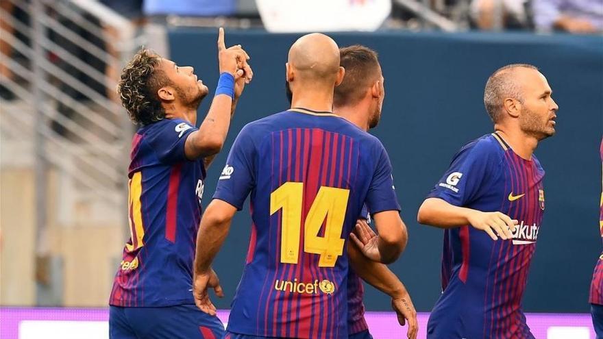 Neymar aún sigue en el Barça