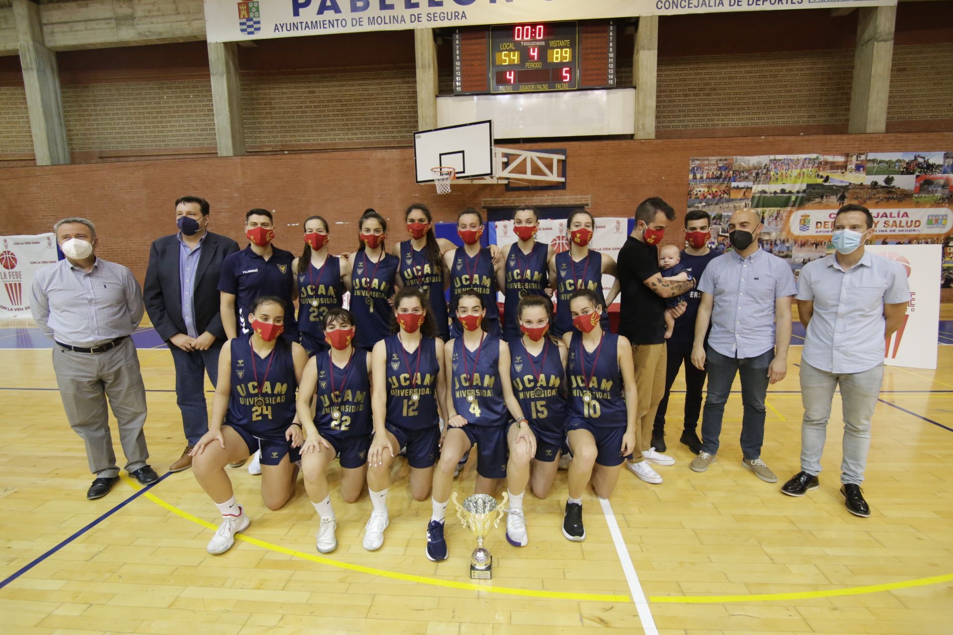 Final cadete de baloncesto femenino