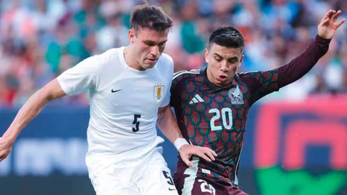 Uruguay goleó a México como conclusión a sus amistosos internacionales