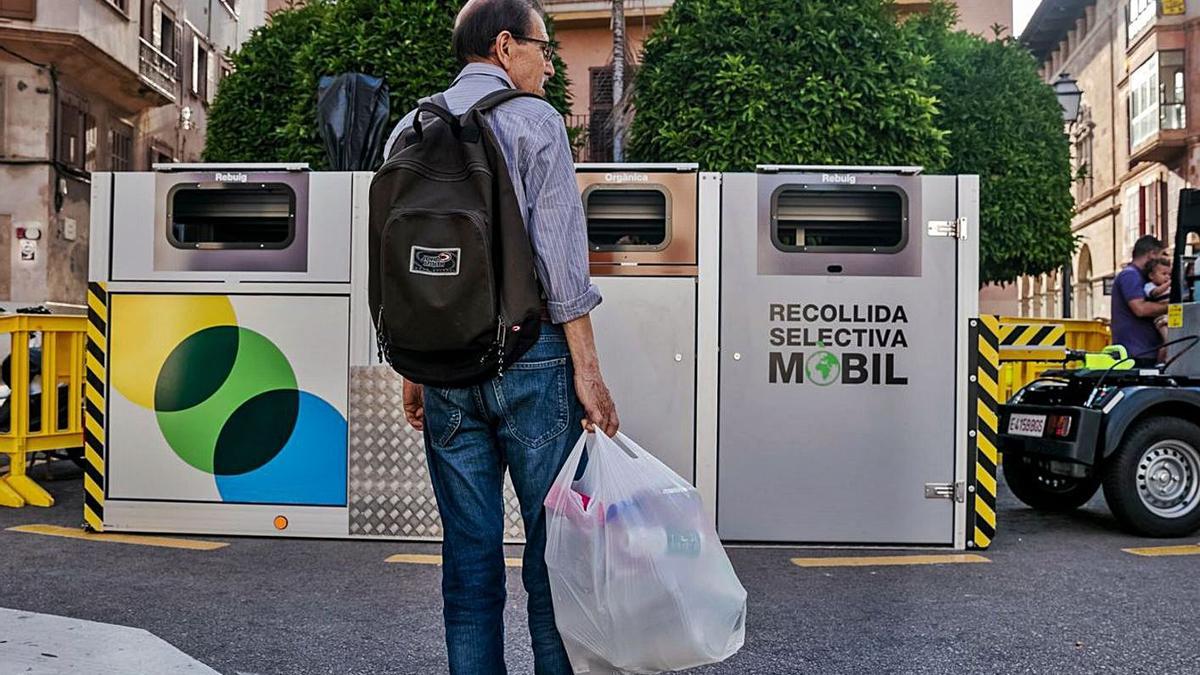 Palma acabó 2020 sin reciclar el 50% de sus basuras, tal como exige la UE
