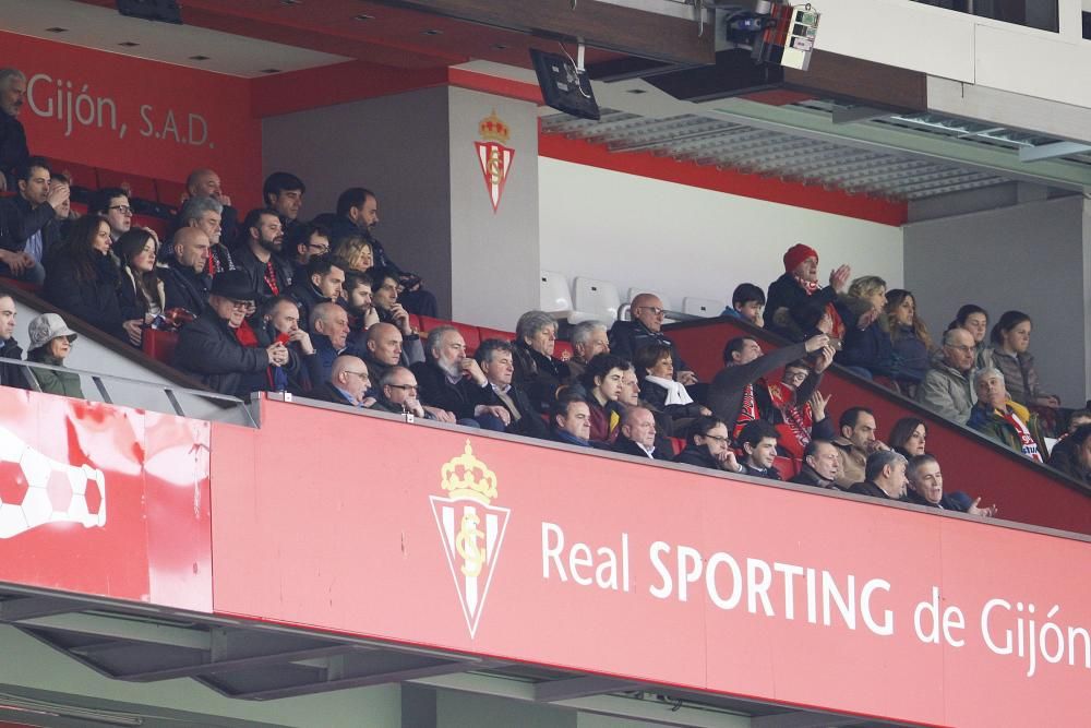 El partido entre el Sporting y el Alavés, en imágenes