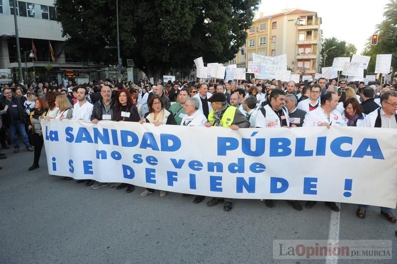 La marea blanca toma Murcia