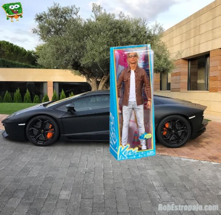 Los memes del nuevo coche de Cristiano