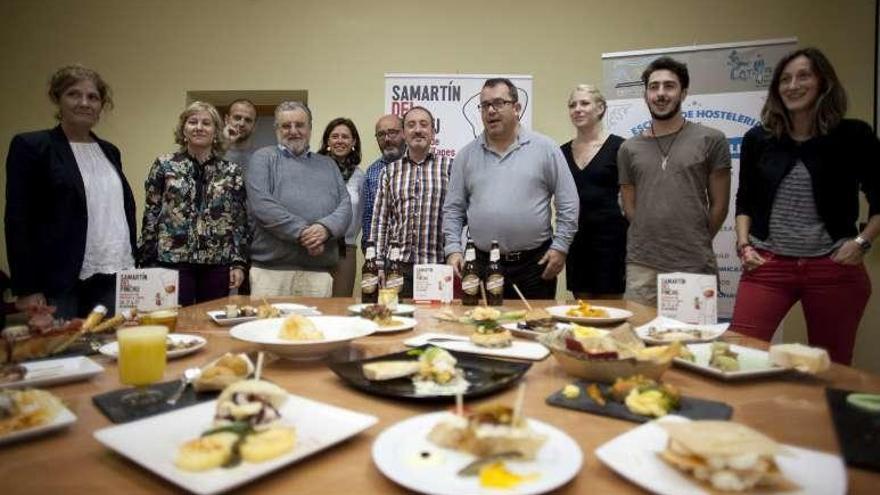 La presentación de las jornadas &quot;Samartín del Pinchu&quot;.