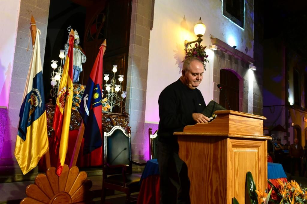 Pedro Hernández, pregonero de las fiestas de San Gregorio en Telde