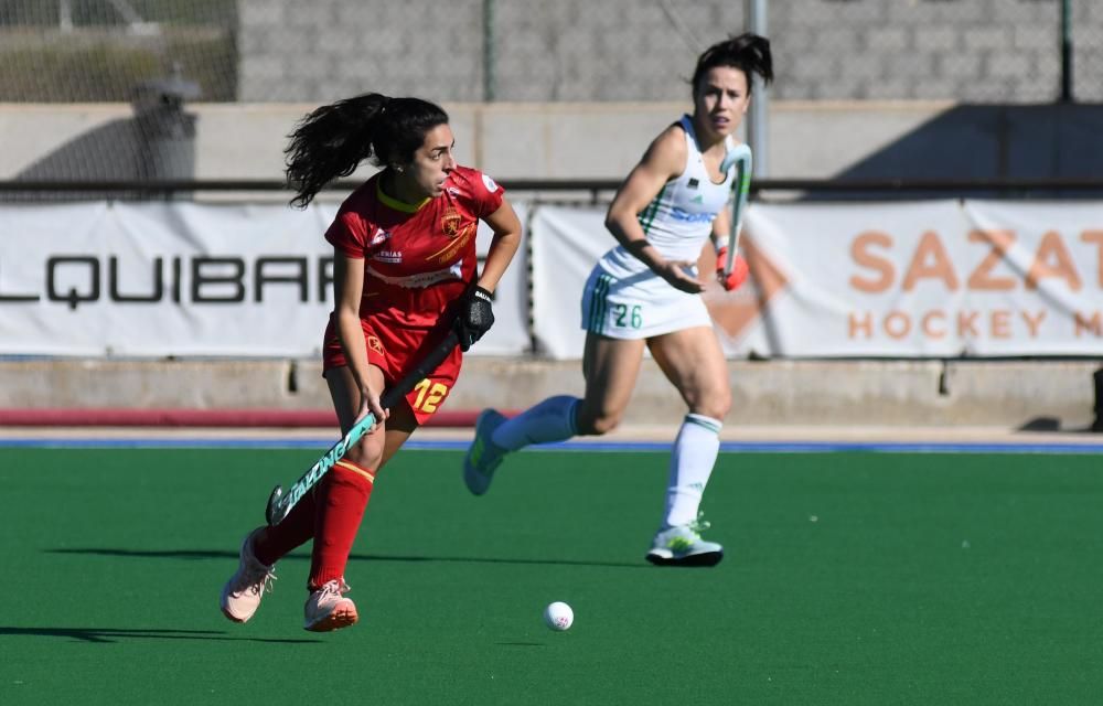 Selección española femenina de hockey en Murcia