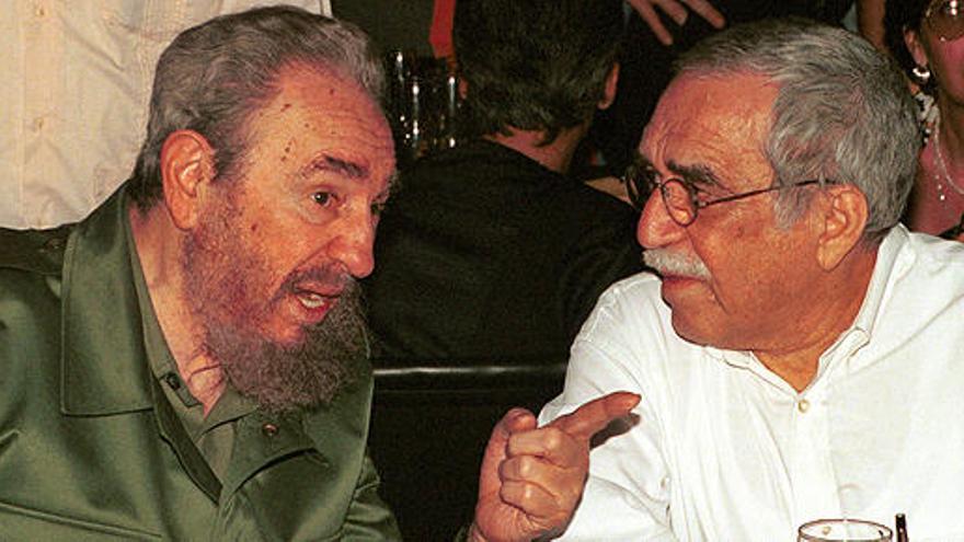 García Márquez y Fidel Castro, en una imagen de archivo.