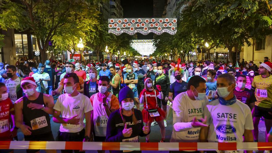 La San Silvestre más festiva recorre Alicante