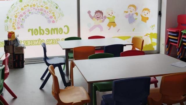 Las instalaciones del nuevo comedor escolar. |