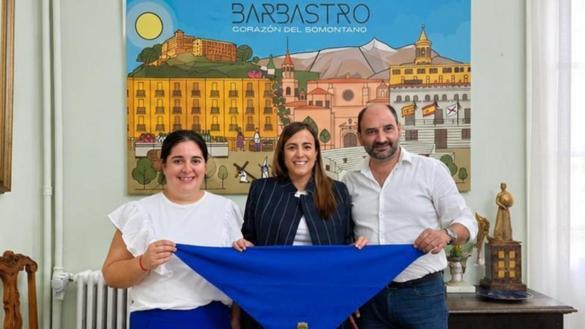 La mantenedora de la Fiestas de Barbastro de 2026.