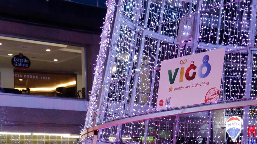 Vigo despide su Navidad COVID