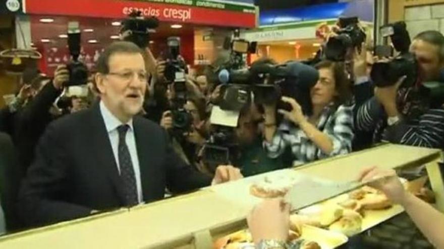 Rajoy, fan de las ensaimadas