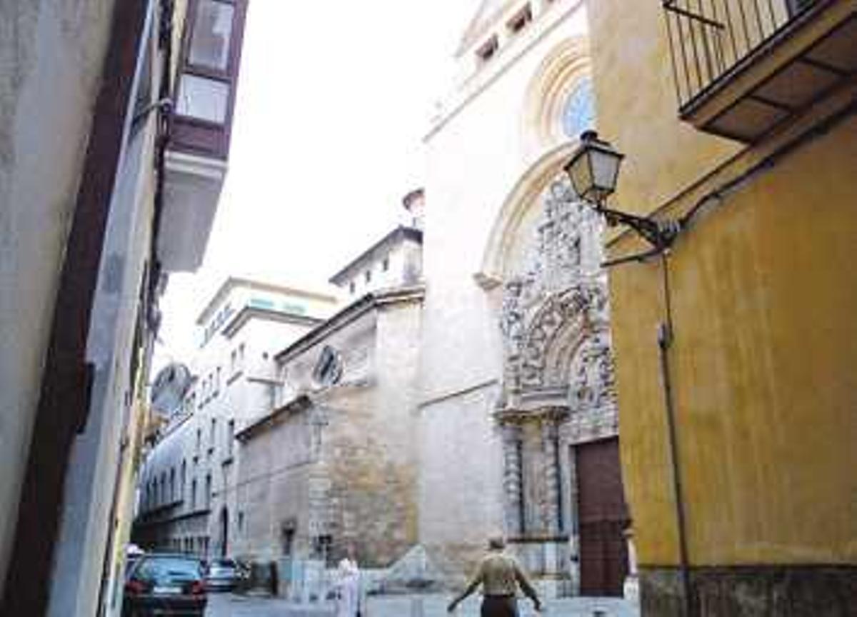 San Alonso Rodríguez vivió la construcción de la nueva iglesia de Montesión.