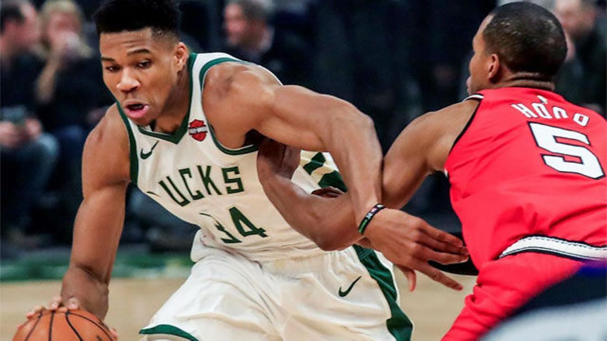 Los Bucks vuelven a ganar con un Antetokounmpo de triple - doble