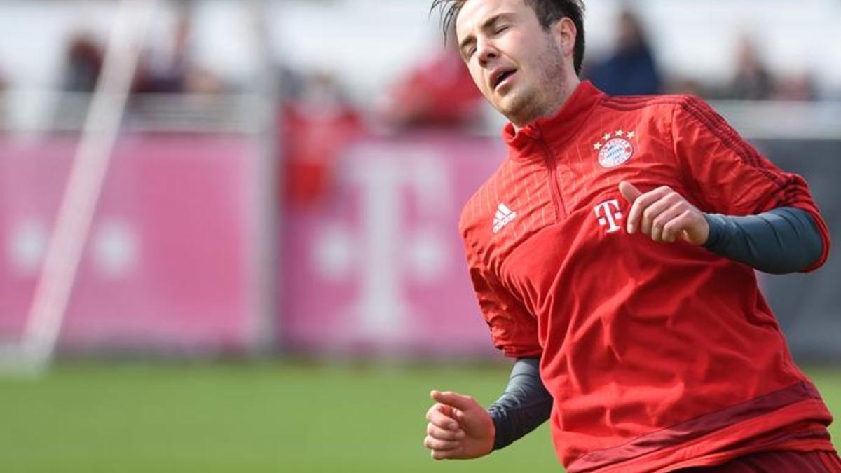 Mario Goetze, jugador del Bayern Munich