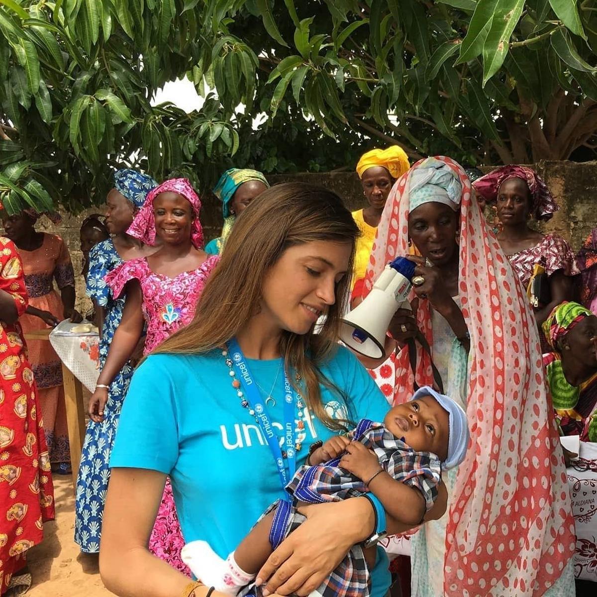 Sara Carbonero, embajadora de Unicef España