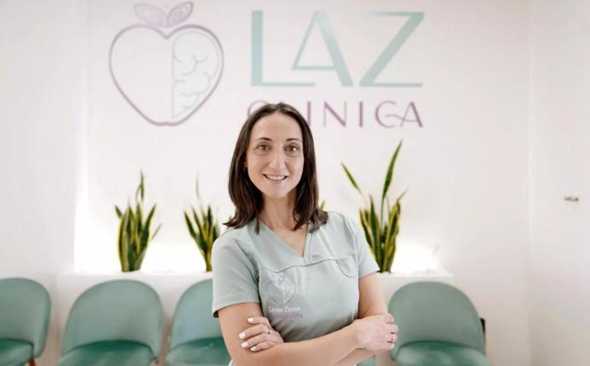Laura Zurita, nutricionista i dietista, a la seva clínica LAZ d'Alcobendas (Madrid)