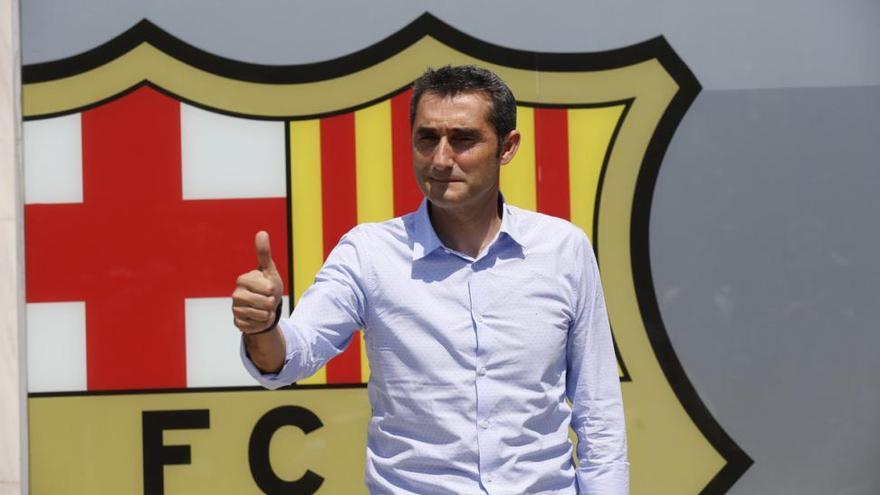 Valverde: &quot;Intentaré que el Barça sea más grande&quot;