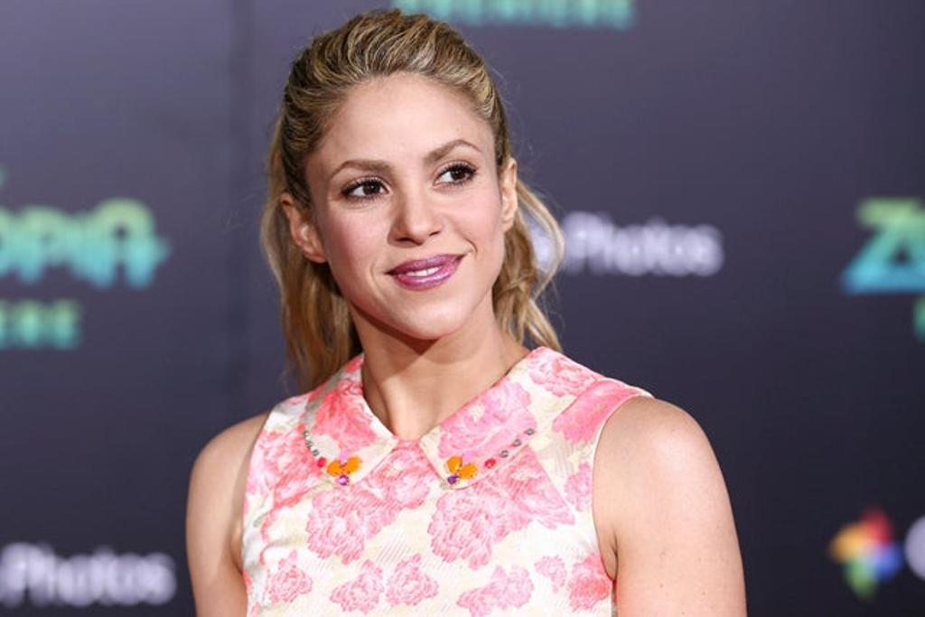 Shakira en el estreno de Zootopia