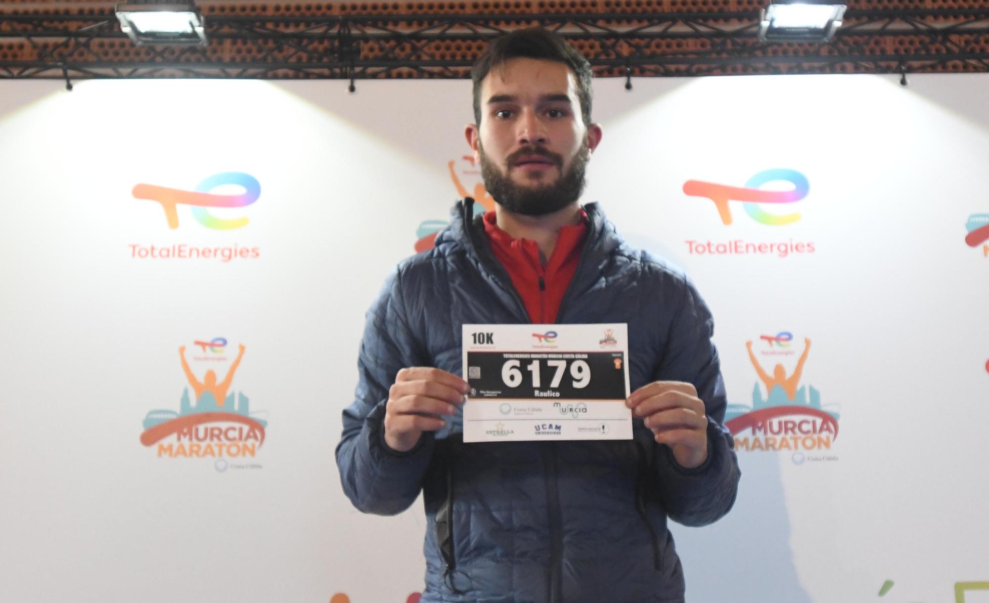 Recogida de dorsales de la Maratón de Murcia 2022