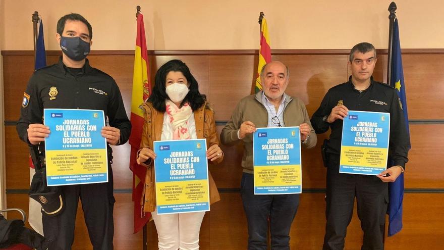 Presentación de las jornadas de solidaridad con Ucrania.