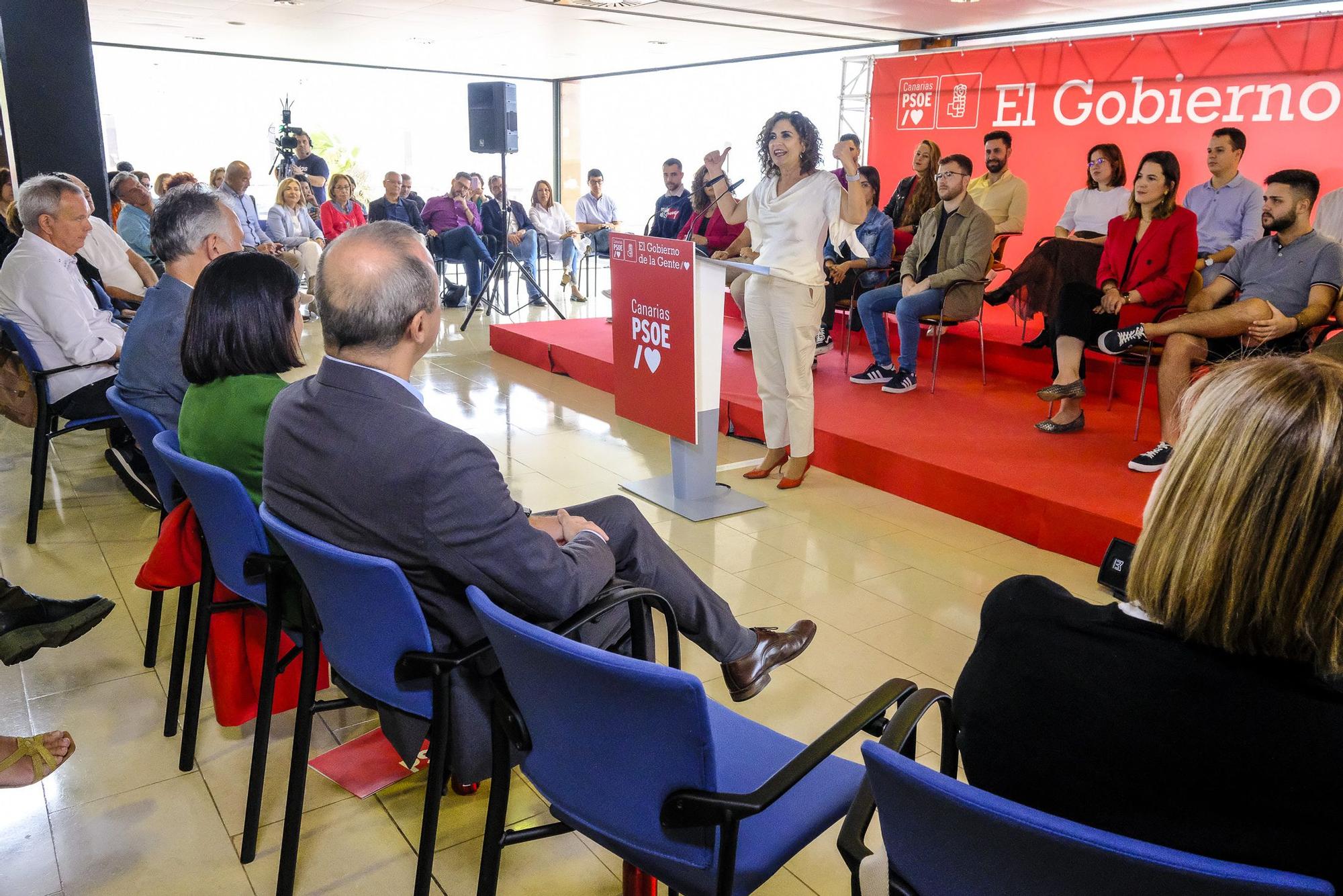 Carolina Darias presenta su candidatura a la alcaldía de la capital grancanaria