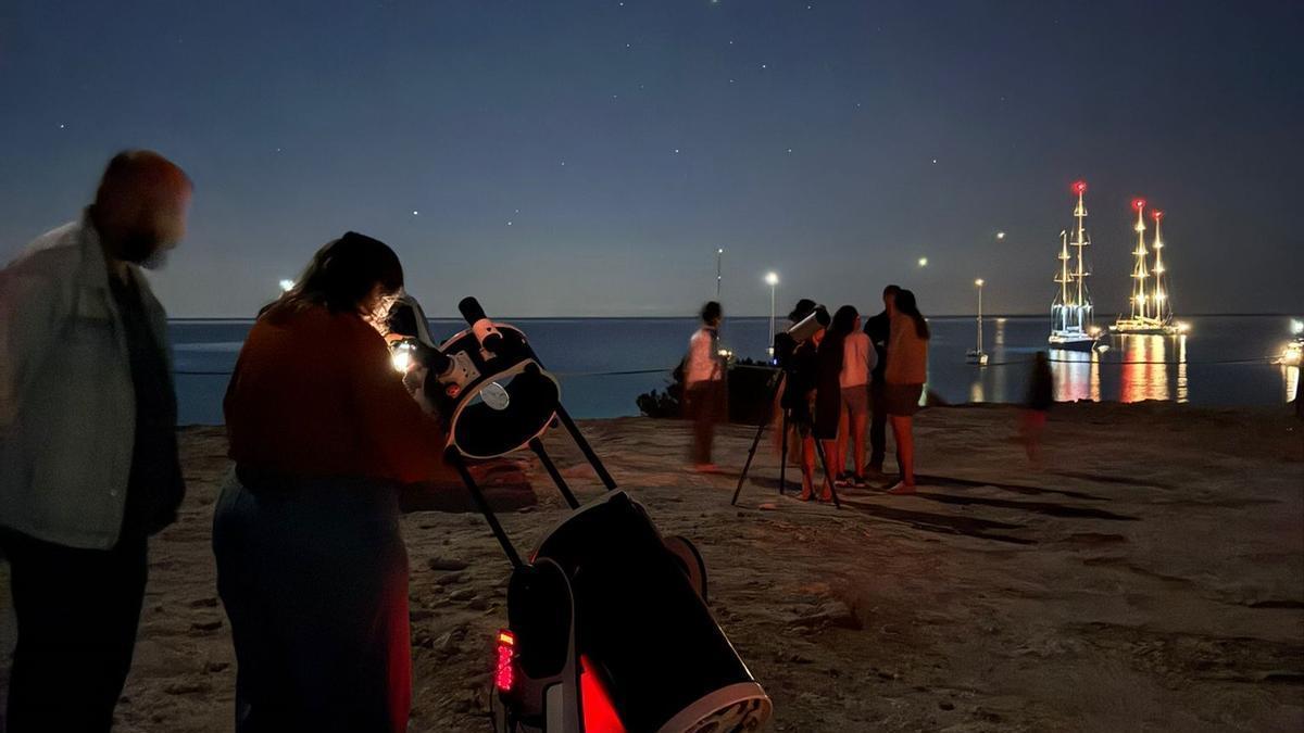 Las noches estrelladas de Formentera son perfectas para la observación del espacio