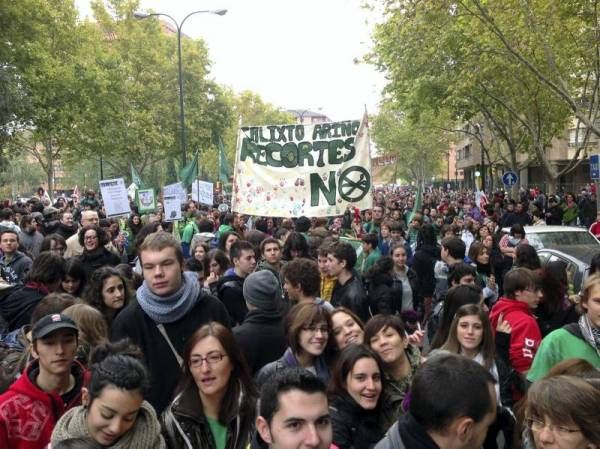 Fotogalería: Manifestación en defensa de la educación