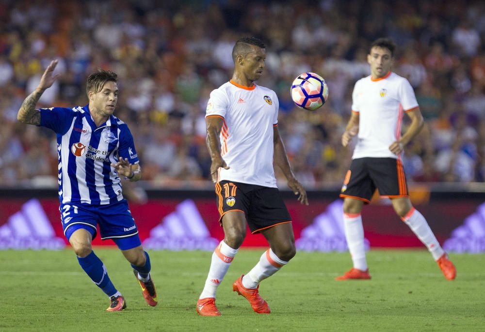 Las imágenes del Valencia - Alavés