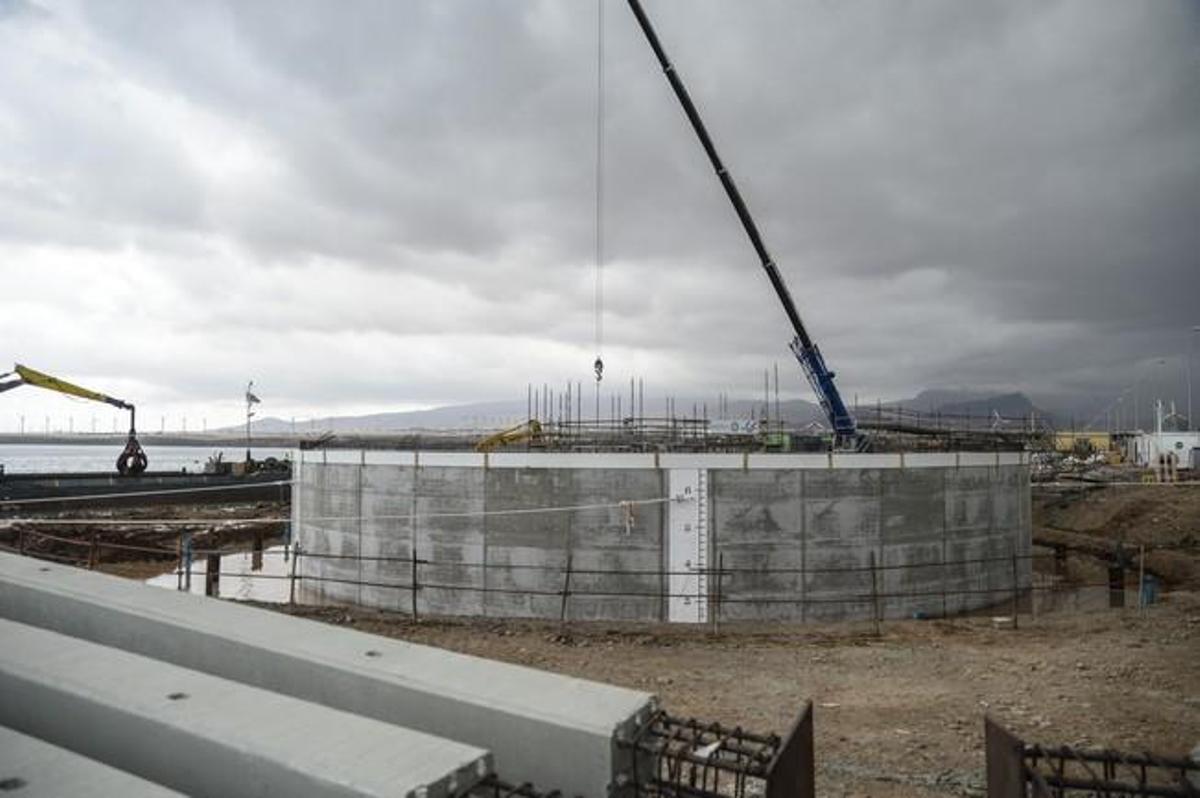 VISITA OBRAS AEROGENERADOR EN ARINAGA
