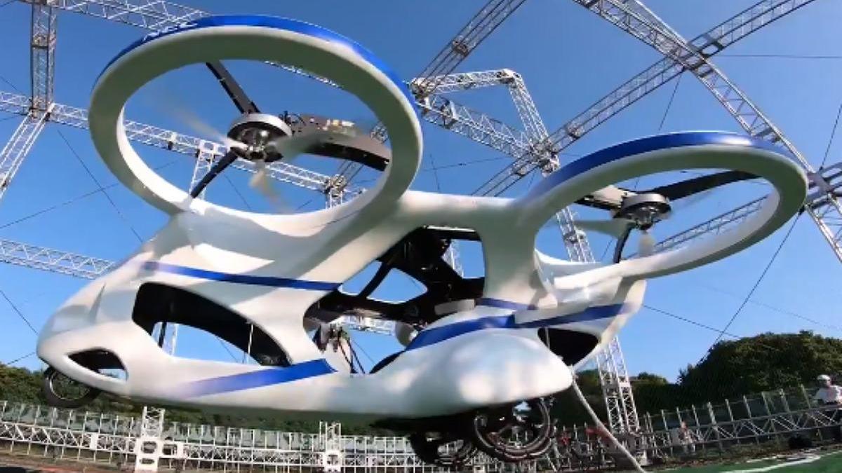 VÍDEO | Así despega el coche volador del futuro de Japón