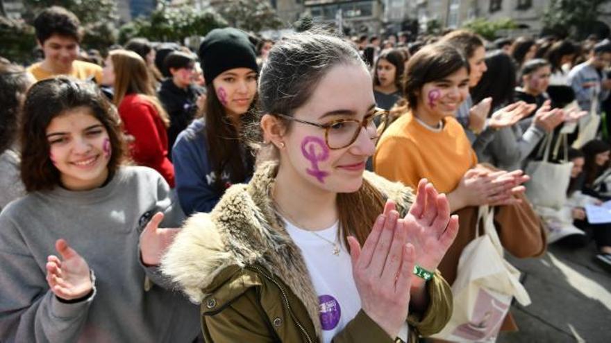 8M en Pontevedra: "Non son a túa serventa"