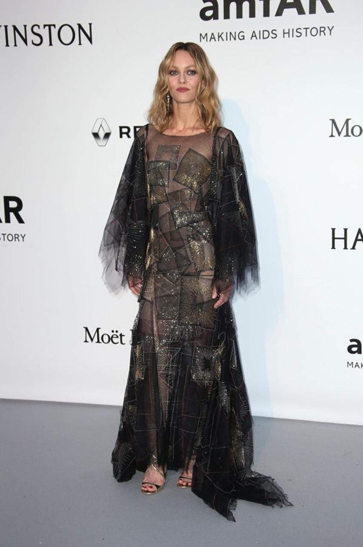 Vanessa Paradis en la Gala amfAr en Cannes 2016