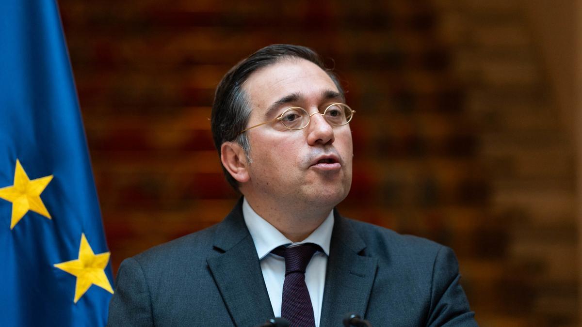 El ministro de Asuntos Exteriores, Unión Europea y Cooperación, José Manuel Albares