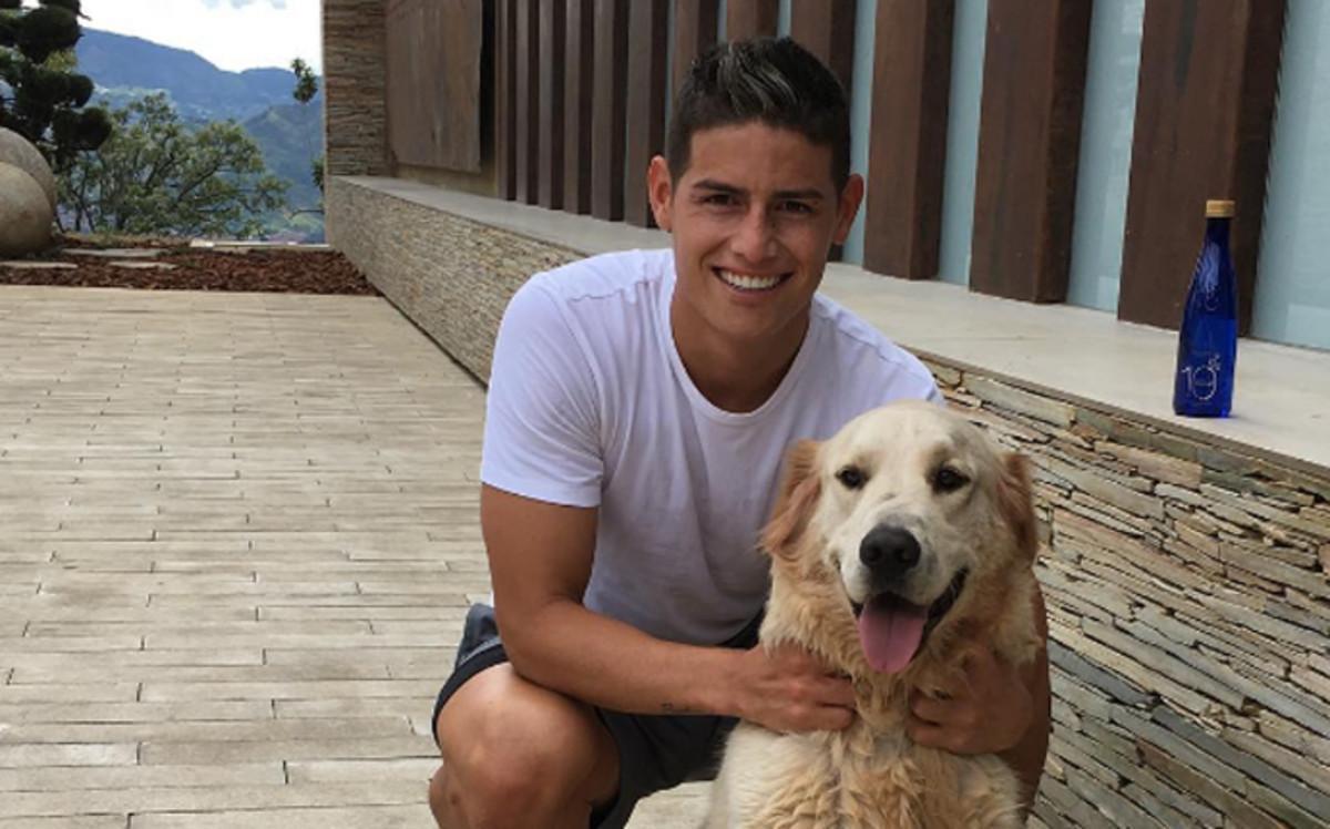 James Rodríguez está en Medellín