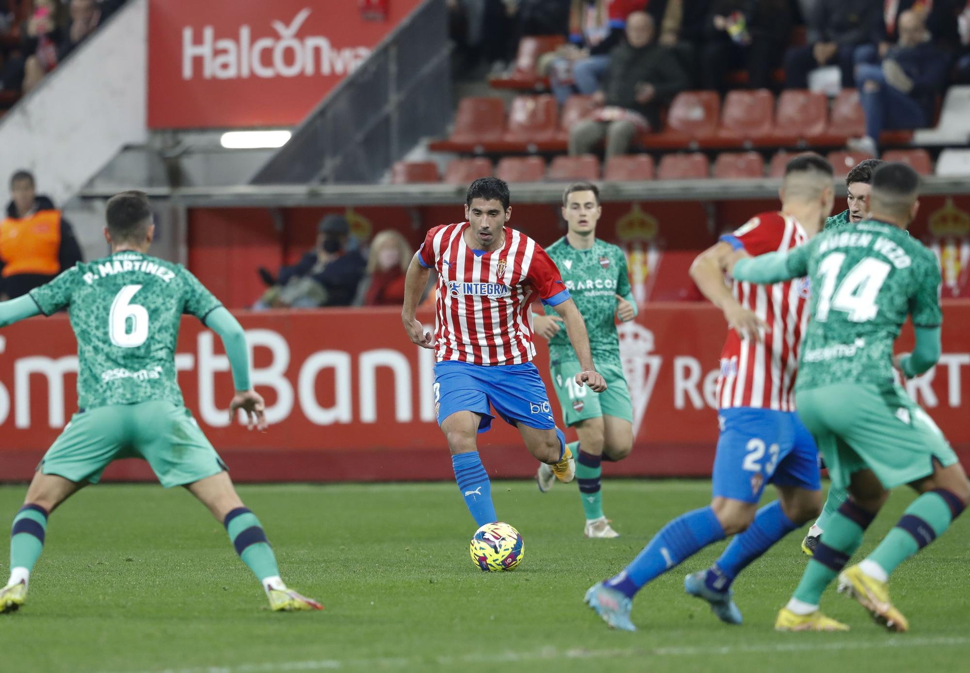 EN IMÁGENES: El encuentro entre el Sporting y el Levante