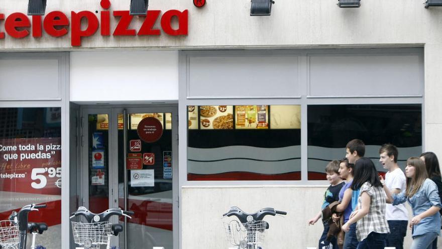 Una imagen de archivo de un establecimiento de Telepizza.