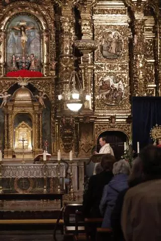 EN IMÁGENES: La primera misa del Socorro de Luanco