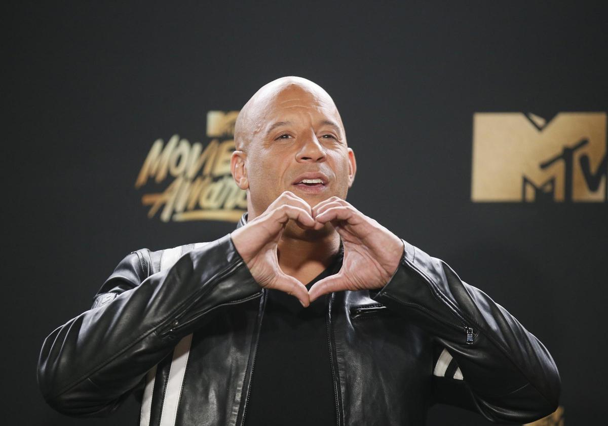 El actor Vin Diesel.
