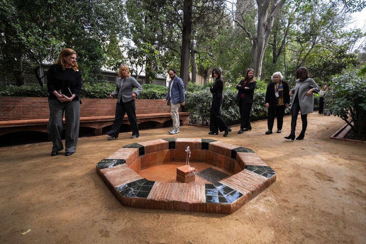 Barcelona. 12/03/2026 Cultura. Presentación de Cercles, la nueva reordenación de la colección de la Fundació Joan Miró, con rueda de prensa a cargo de Teresa Montaner, jefa de Colecciones; Marta Ricart, artista e investigadora; y el director de la fundación, Marko Daniel. Foto: Zowy Voeten / El Periódico