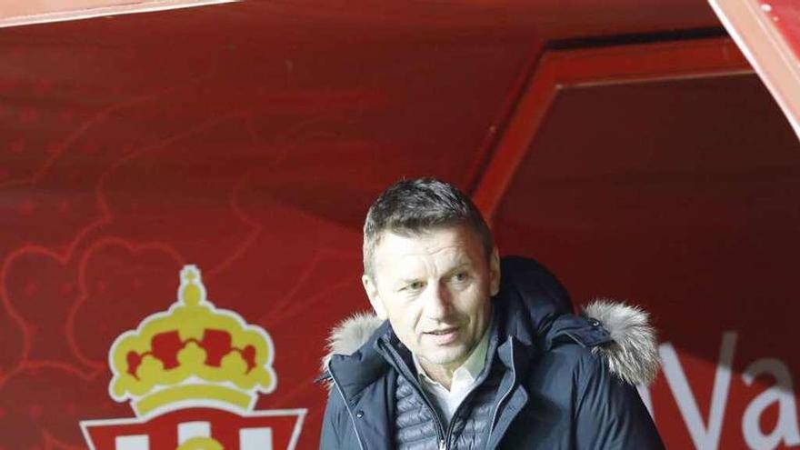 Djukic, durante el partido ante el Elche.